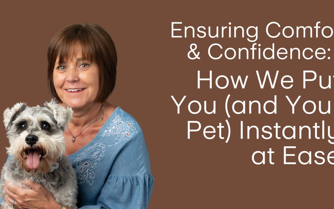 Ensuring Comfort & Confidence: How We Put You (and Your Pet) Instantly at Ease